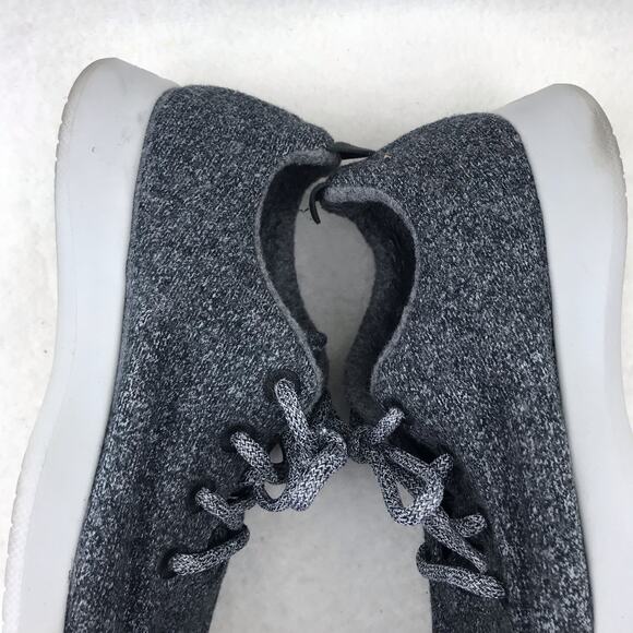Allbirds Wool Runners Mens Size 10 Dark Gray Merino Wool Low Top Running Shoes - Picture 2 of 16